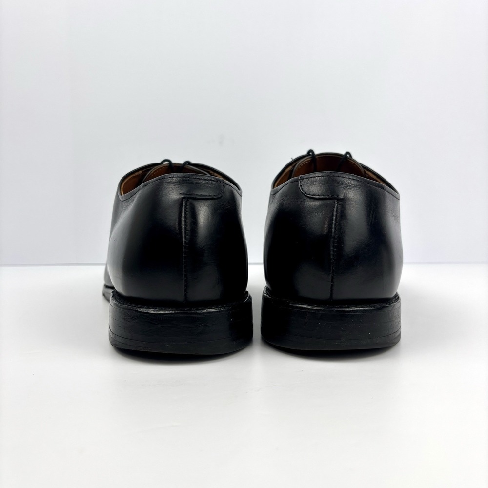 Allen Edmonds Byron Black Leather Cap Toe Oxford Dress Shoes Men's 10D USA - Picture 6 of 16